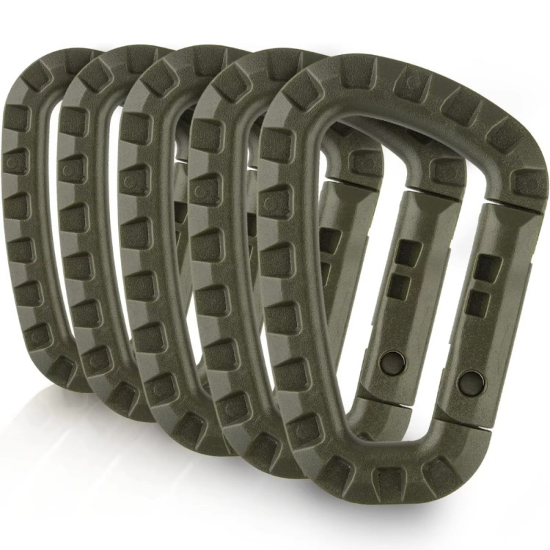 Chain Quick Link - 2/5/16 Buah Set Karabiner Taktis Baja