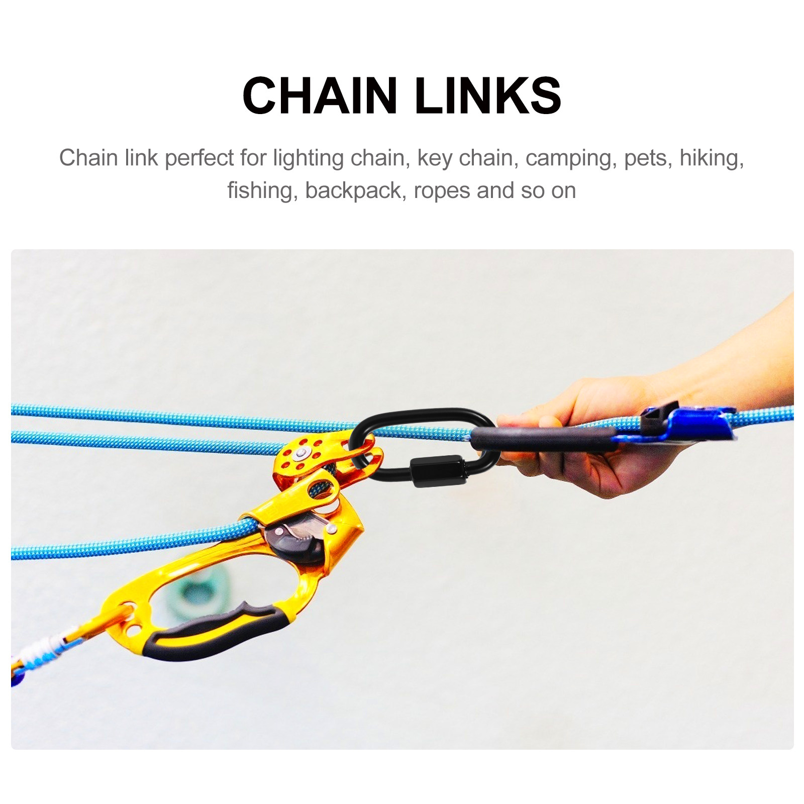 8 Buah Pengait Cepat, Rantai B - Chain Quick Link ulasan dan harga