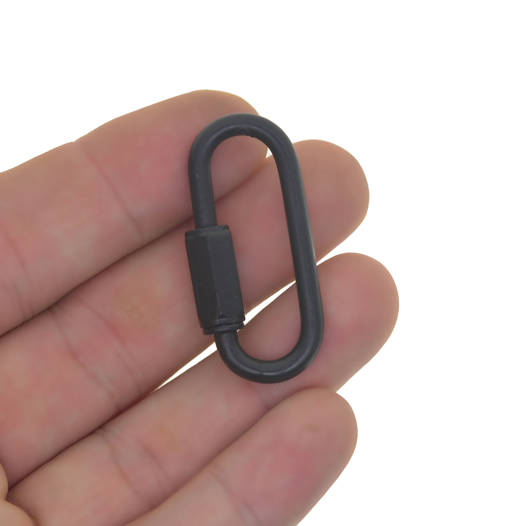 2 Buah Gantungan Kunci Karabin - Chain Quick Link ulasan dan harga