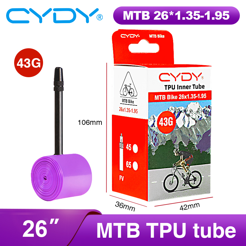 43g CYDY TPU Tube MTB 26 27.5  - Mountain Biking Tube ulasan dan harga