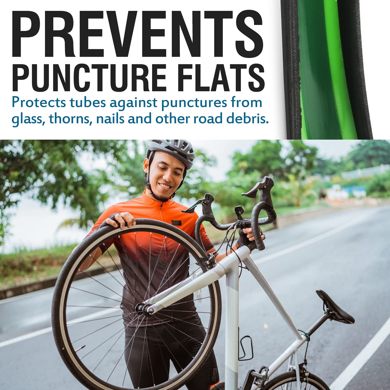 Pelindung Ban Sepeda - Mencega - Mountain Biking Tube ulasan dan harga